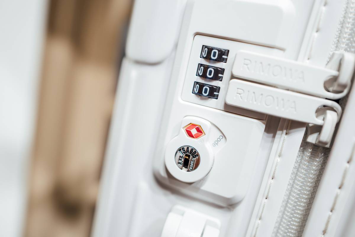 Interior of modern amenities cabin rental featuring smart thermostat and ambient LED lighting